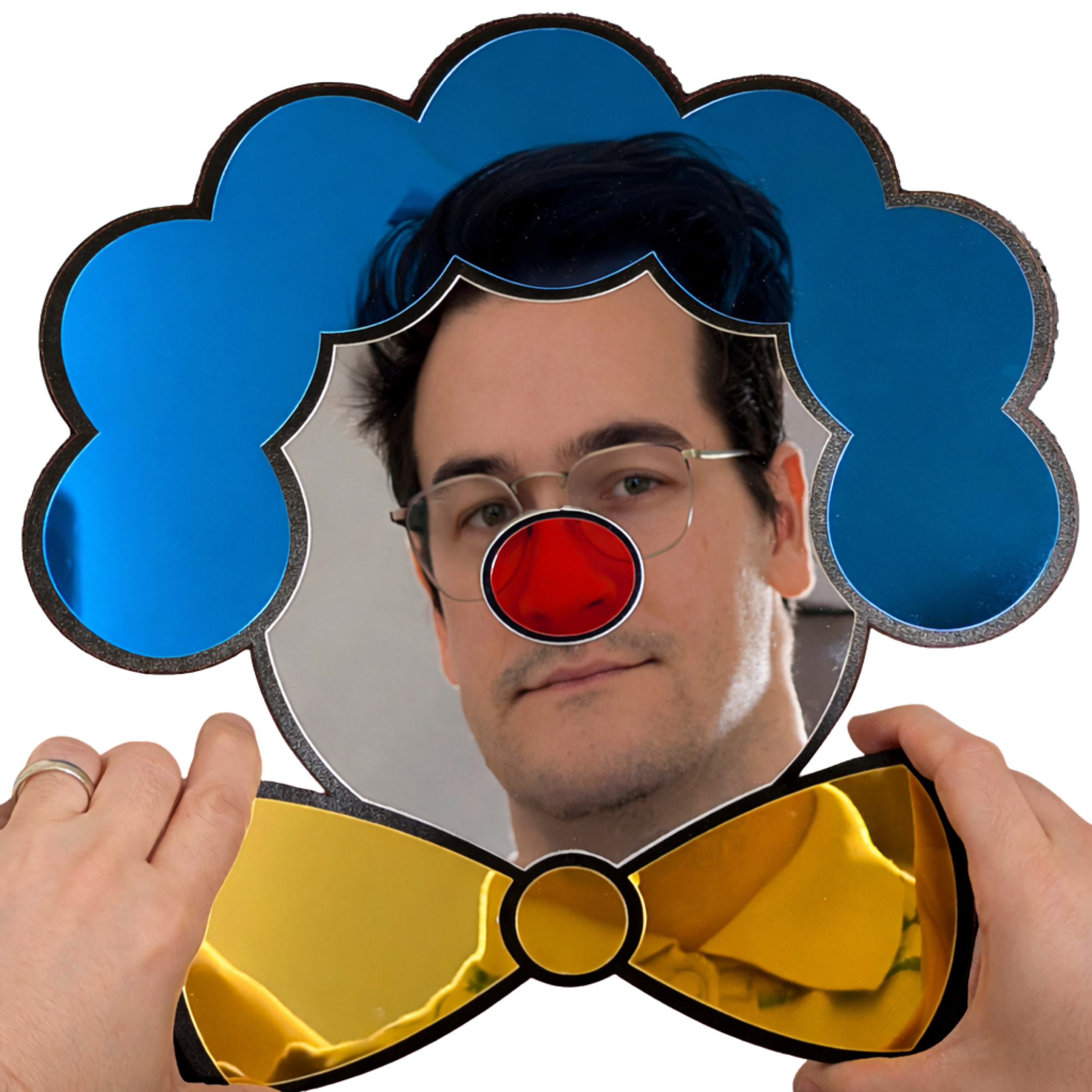 Certified Clown Mirror - Sleepy Peach