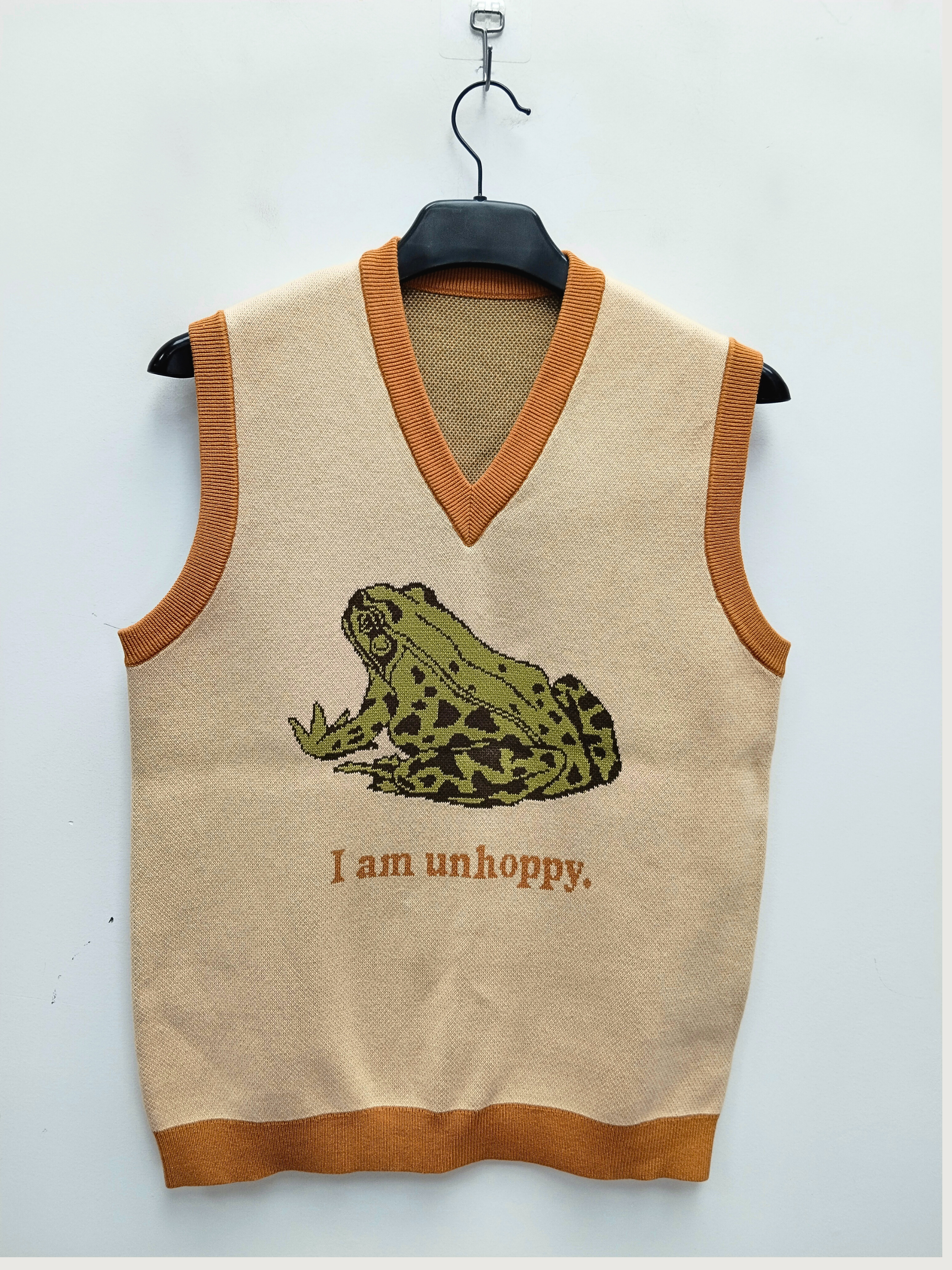 I Am Unhoppy Frog Vest (JUNE PREORDER)