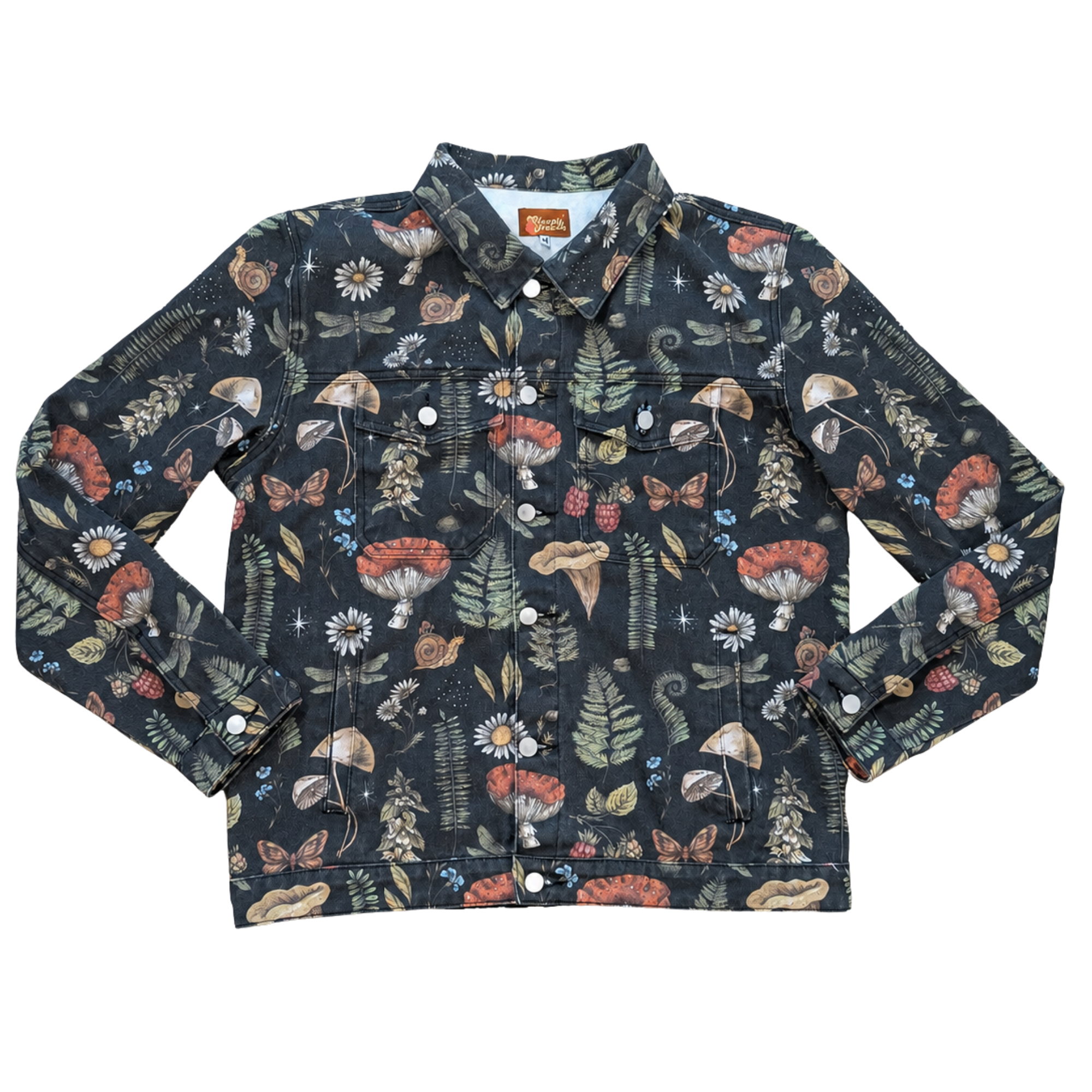 Cottagecore Essentials Denim Jacket  - Sleepy Peach