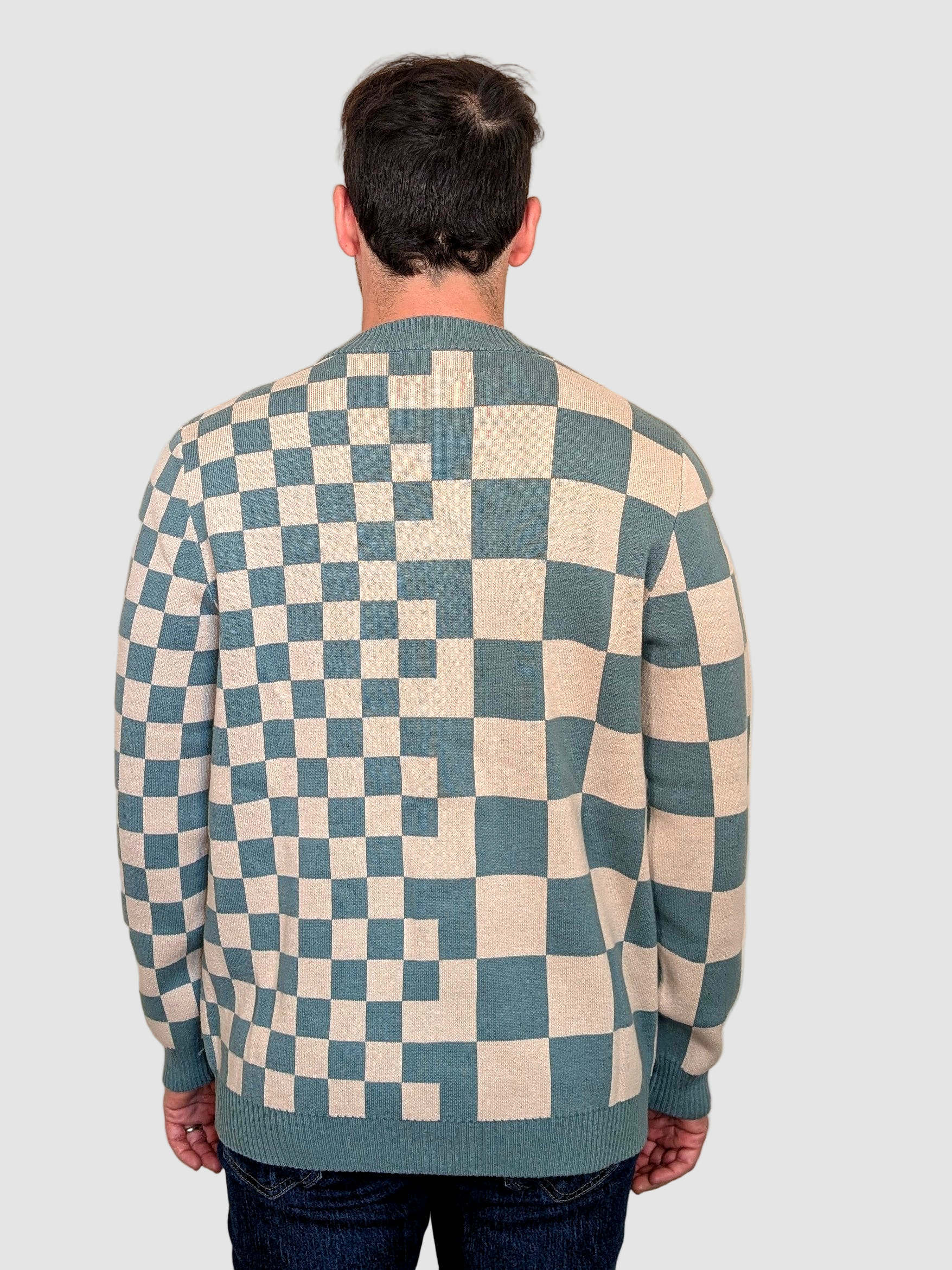 Sleepy Peach - Dark Matcha Cardigan