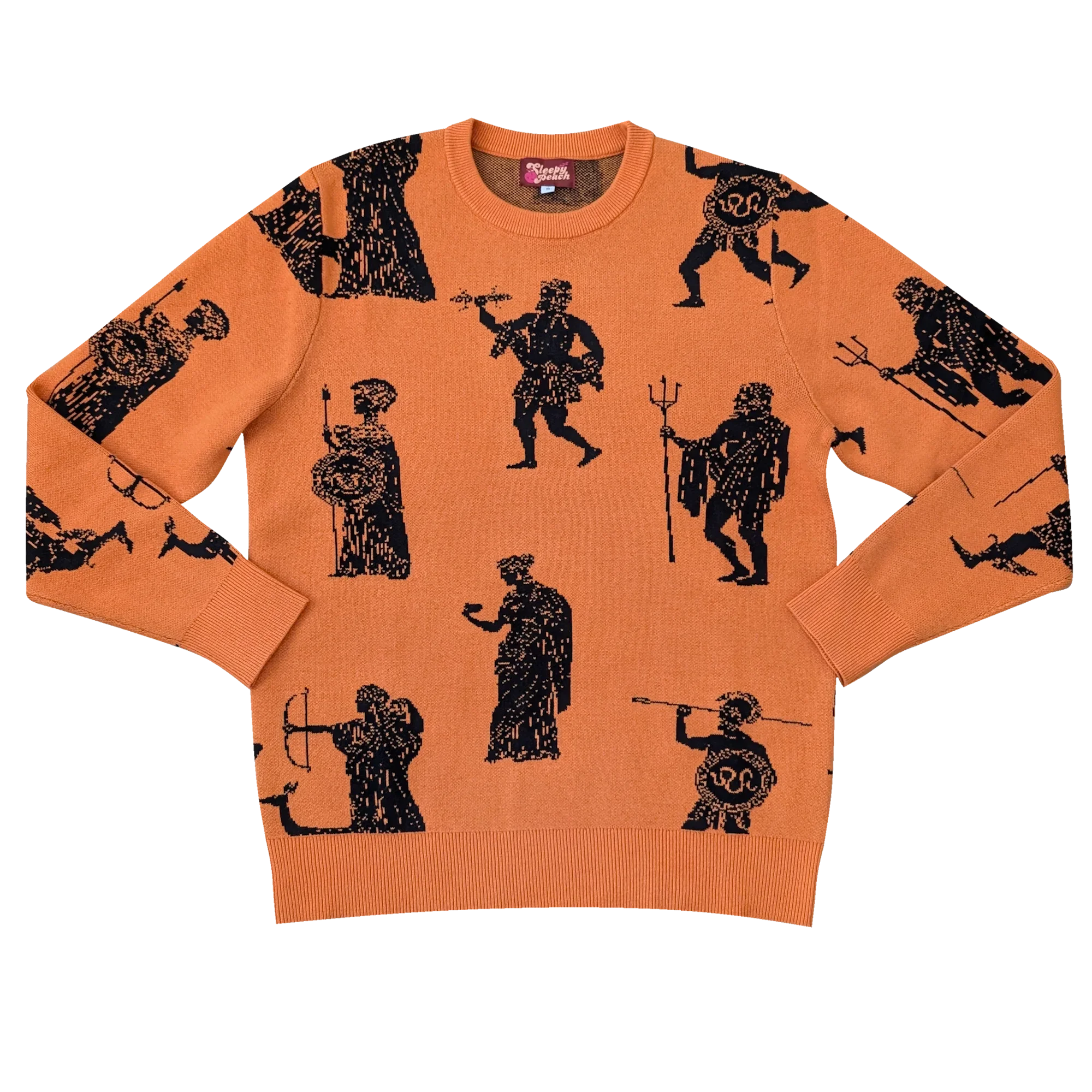 Greek Gods Sweater - Sleepy Peach