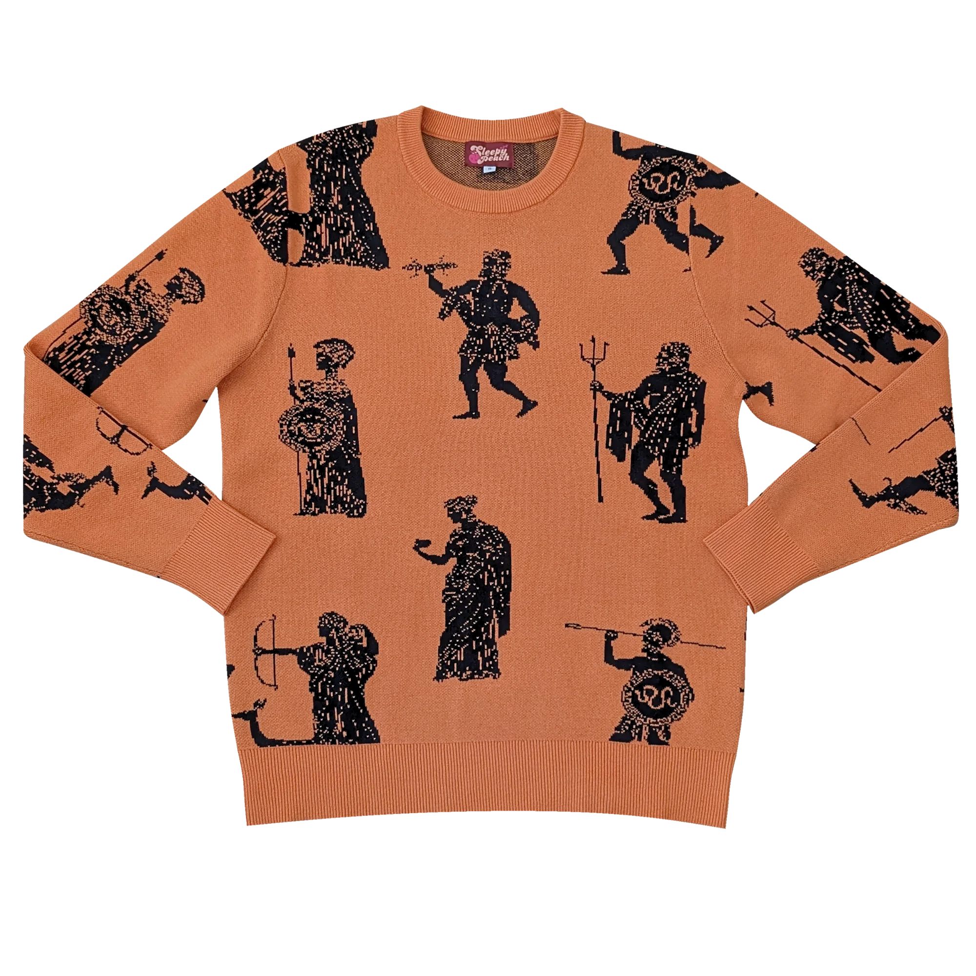 Greek Gods Sweater - Sleepy Peach 23423