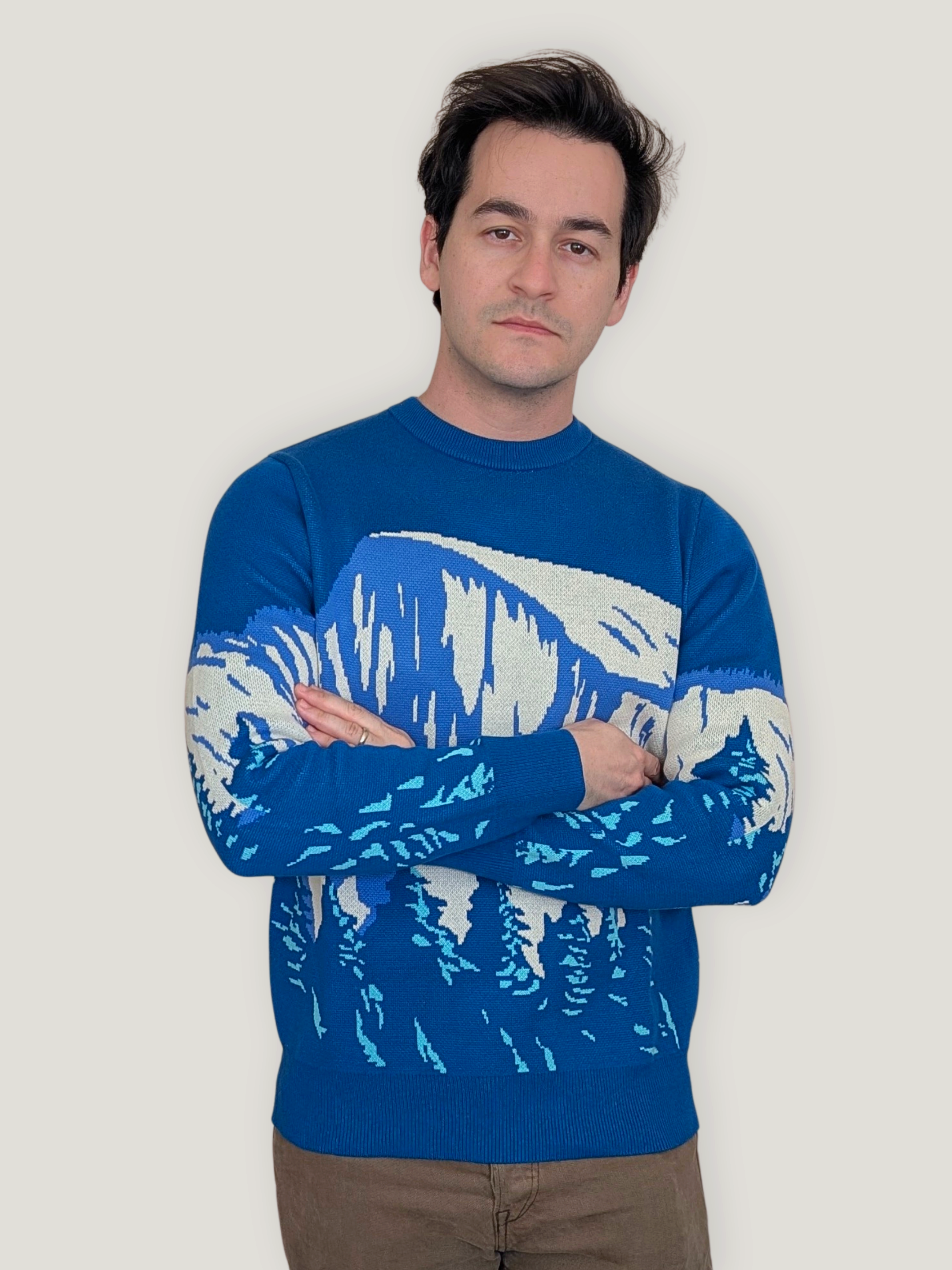 Sleepy Peach - Half Dome Sweater