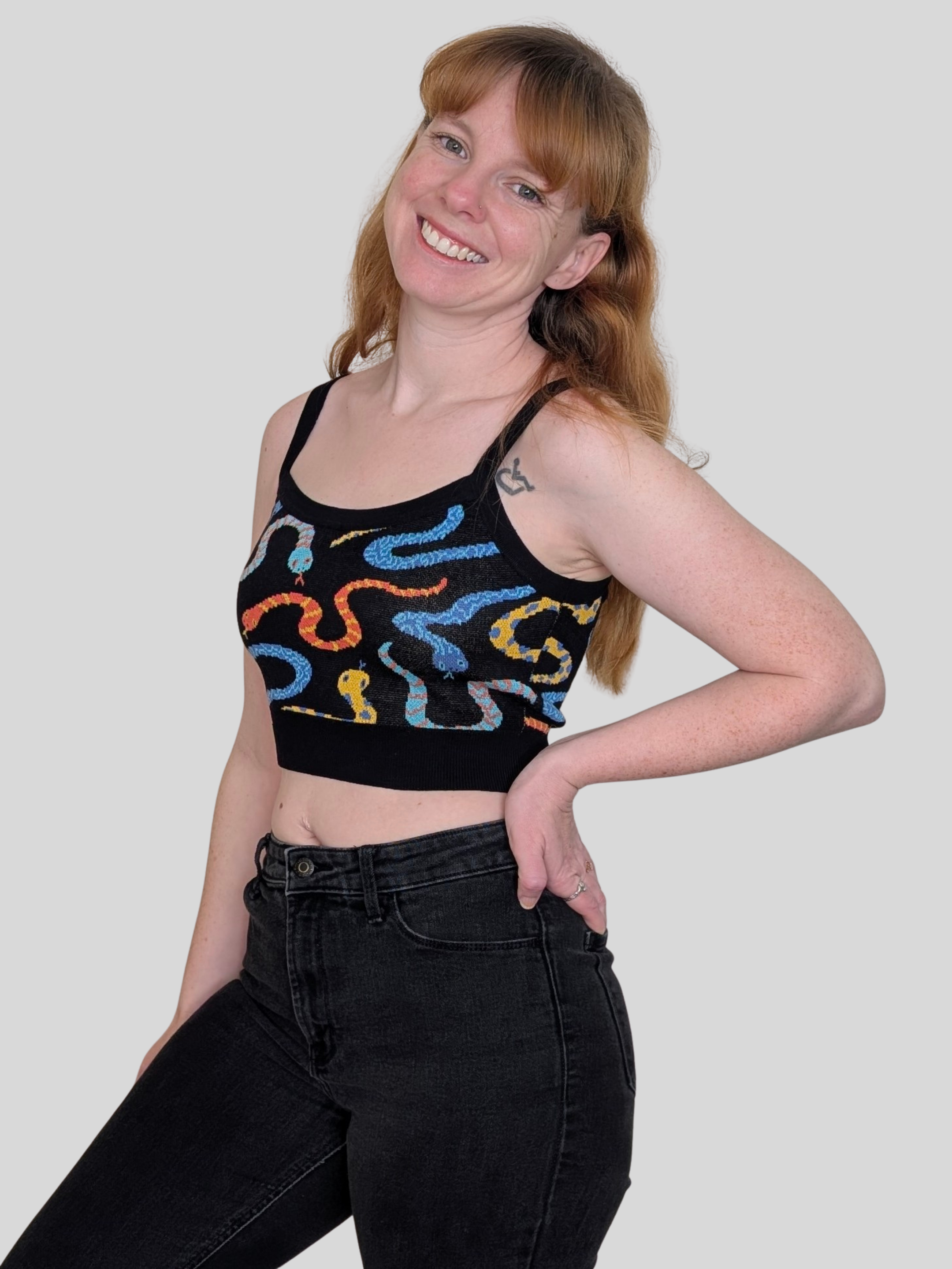 Hissy Fit Crop Top - Sleepy Peach