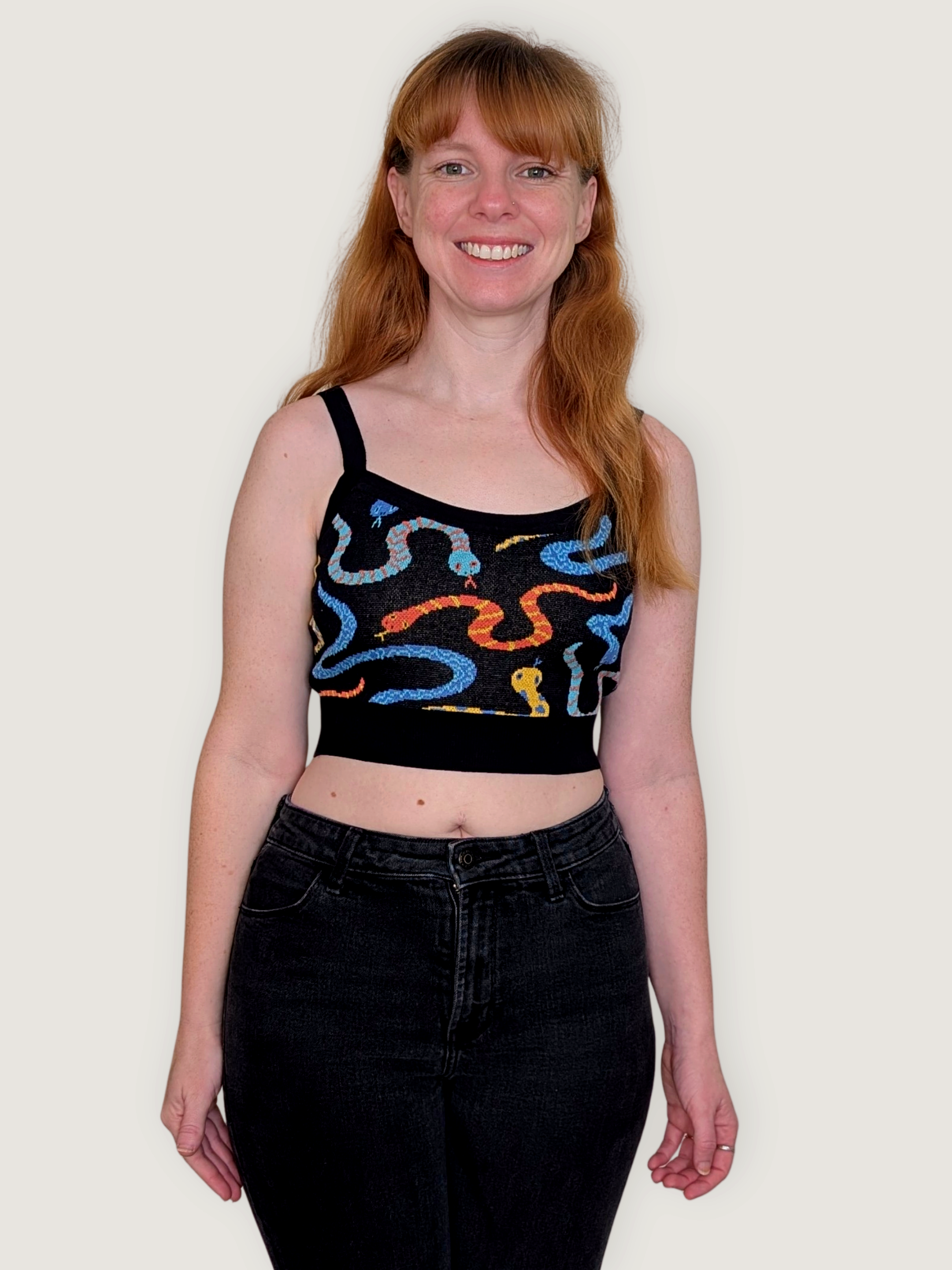 Sleepy Peach - Hissy Fit Crop Top