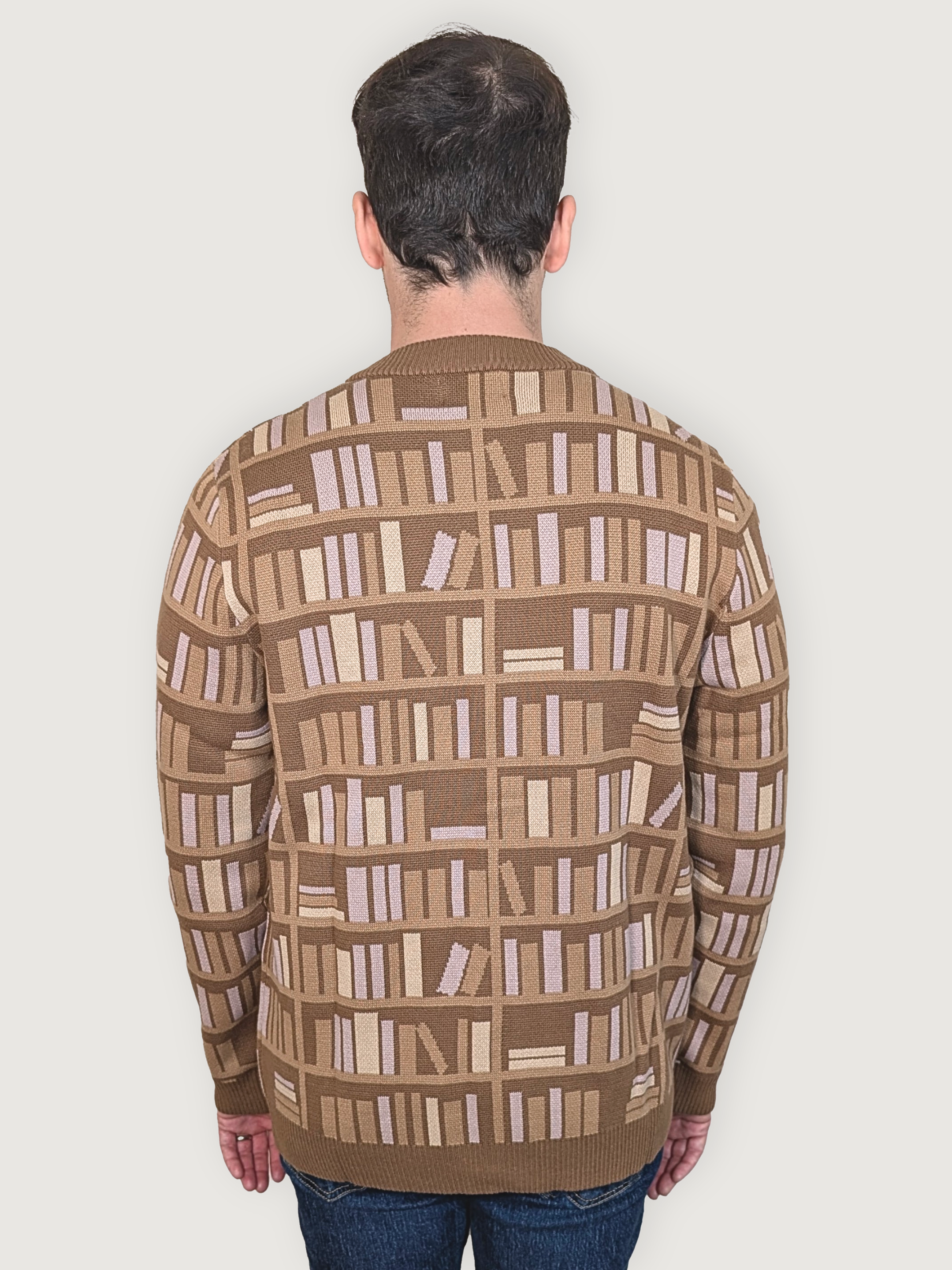 Librarian Cardigan - Sleepy Peach