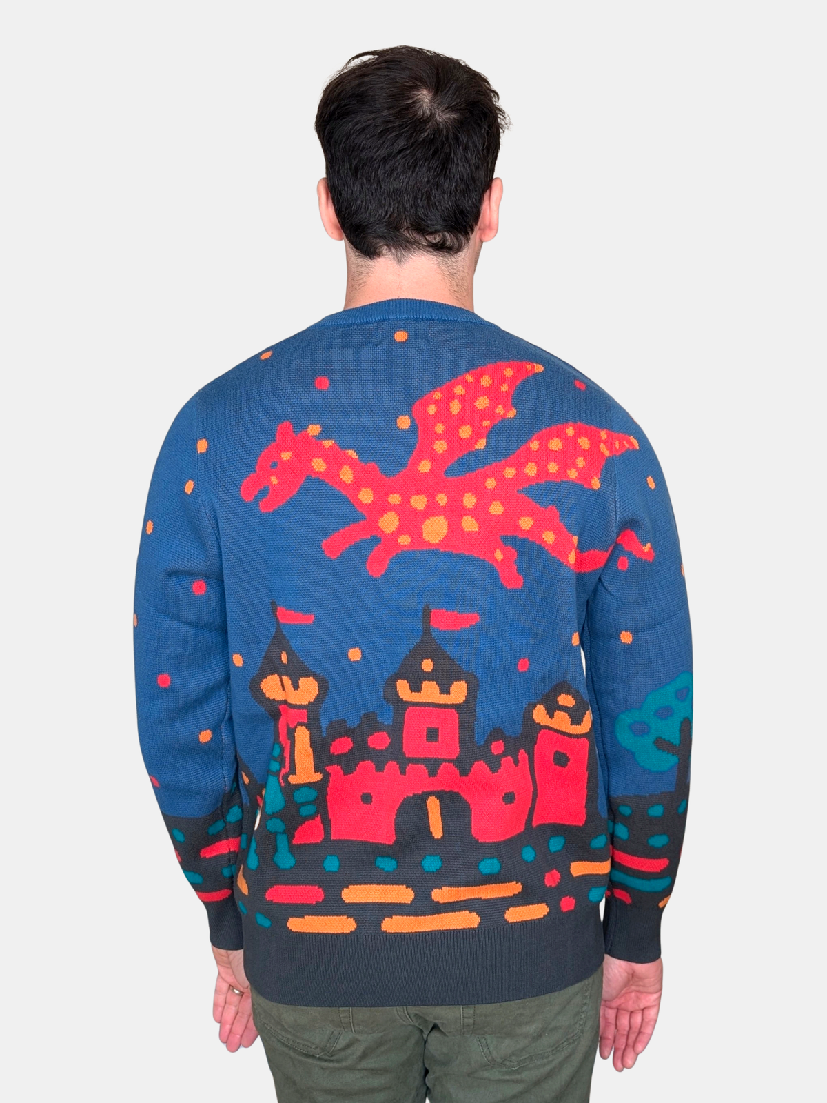 Medieval Fantasy Sweater - Sleepy Peach 14141