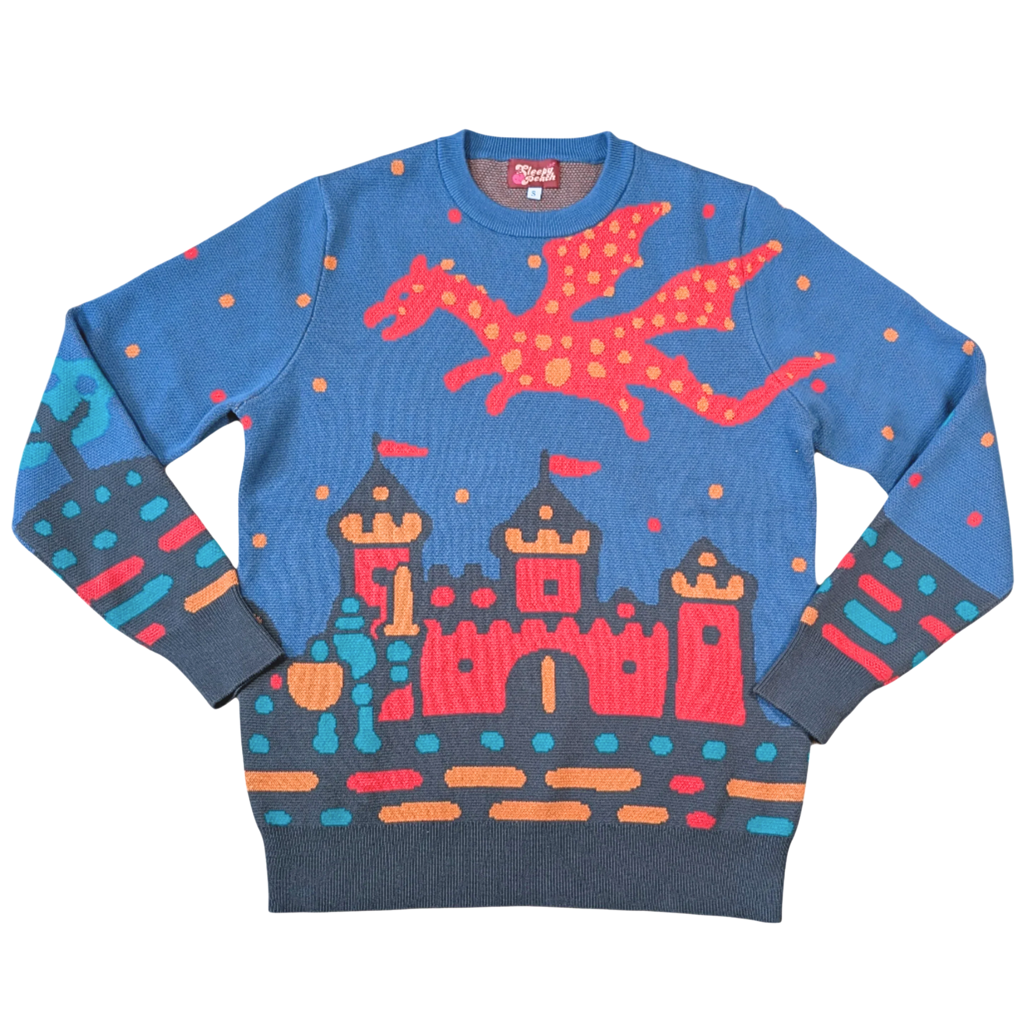 Medieval Fantasy Sweater - Sleepy Peach 292