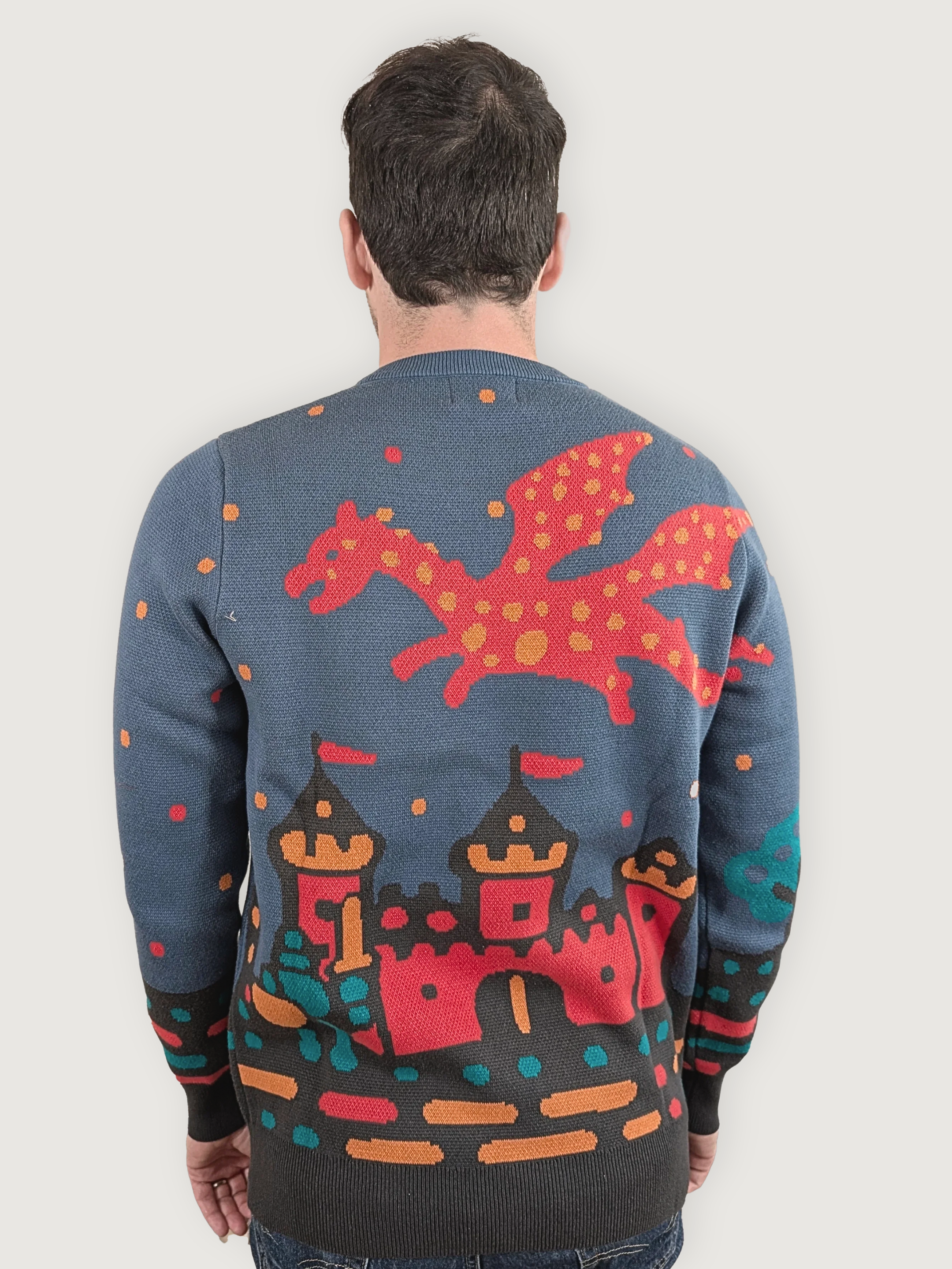 Medieval Fantasy Sweater - Sleepy Peach 292