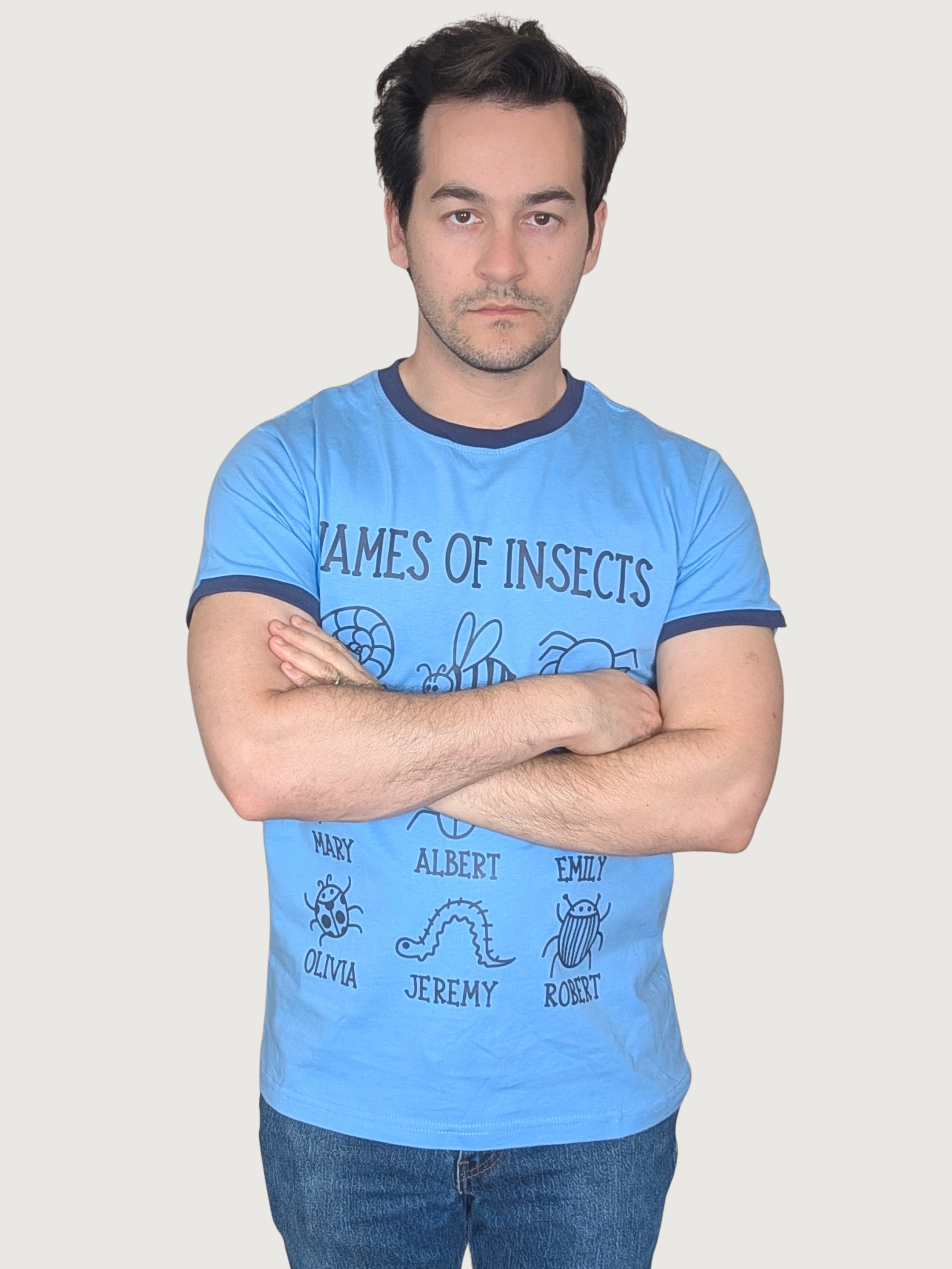 NAMES OF INSECTS Shirt - Sleepy Peach 41