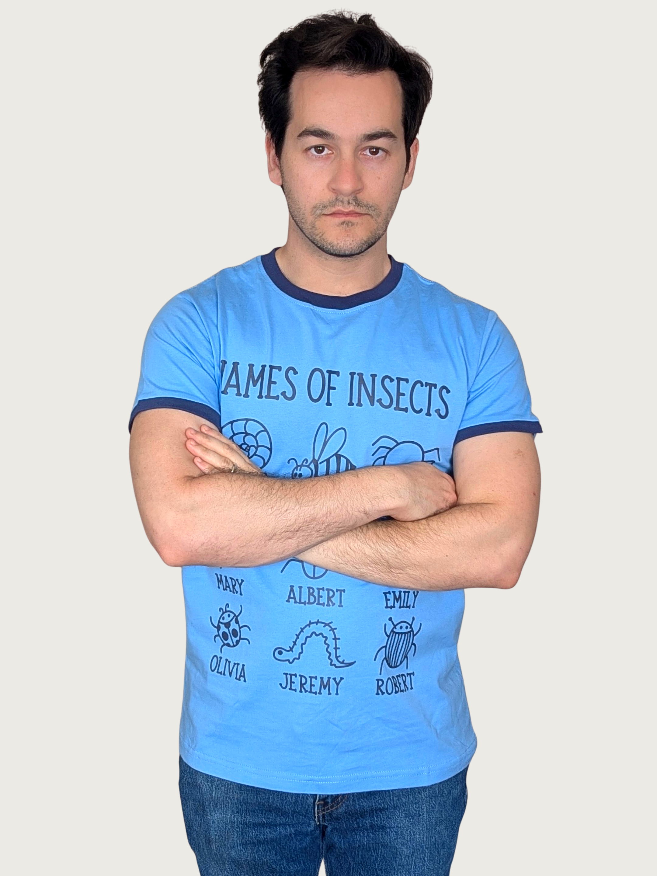 Sleepy Peach - NAMES OF INSECTS Shirt