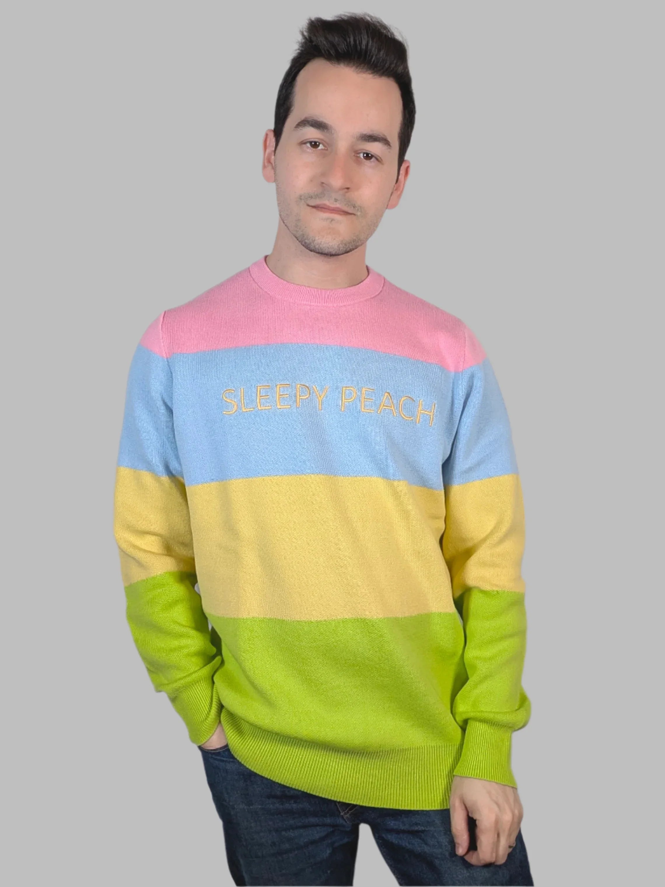 Pastel Sweater - Sleepy Peach