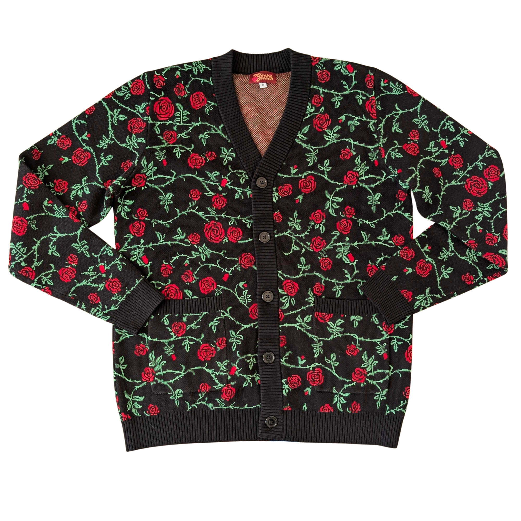 Rose & Thorn Cardigan - Sleepy Peach