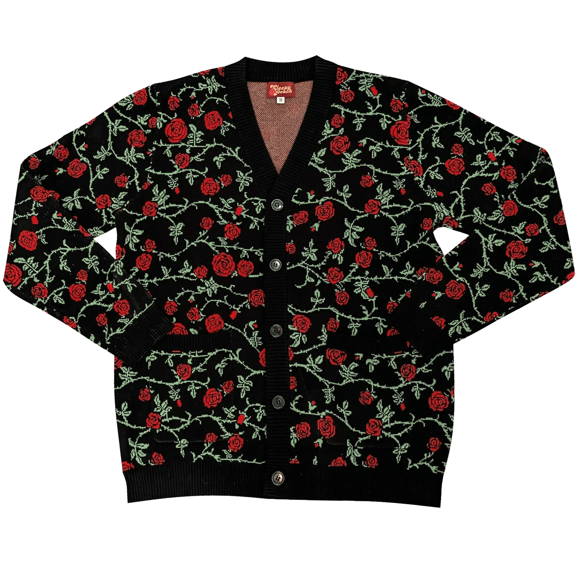 Rose & Thorn Cardigan - Sleepy Peach