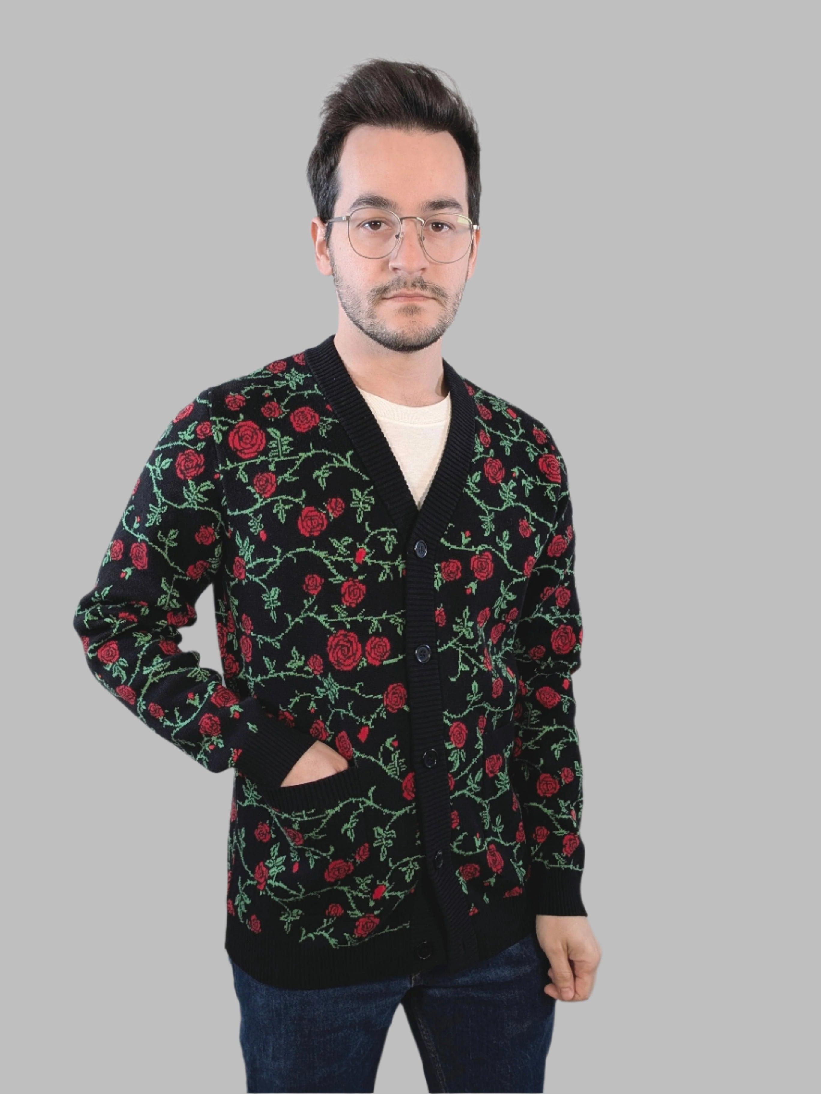 Rose & Thorn Cardigan - Sleepy Peach