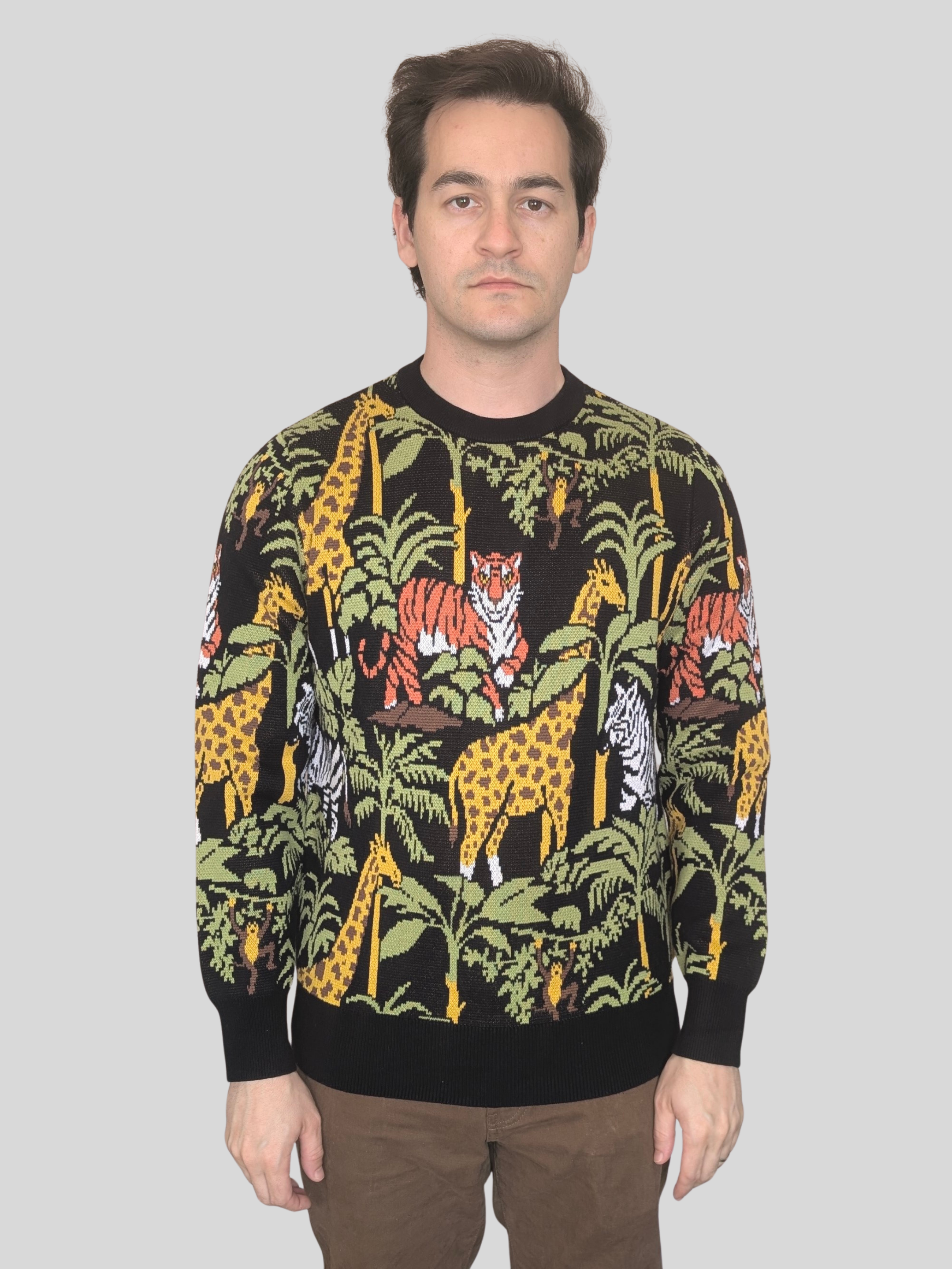 Safari Sweater - Sleepy Peach