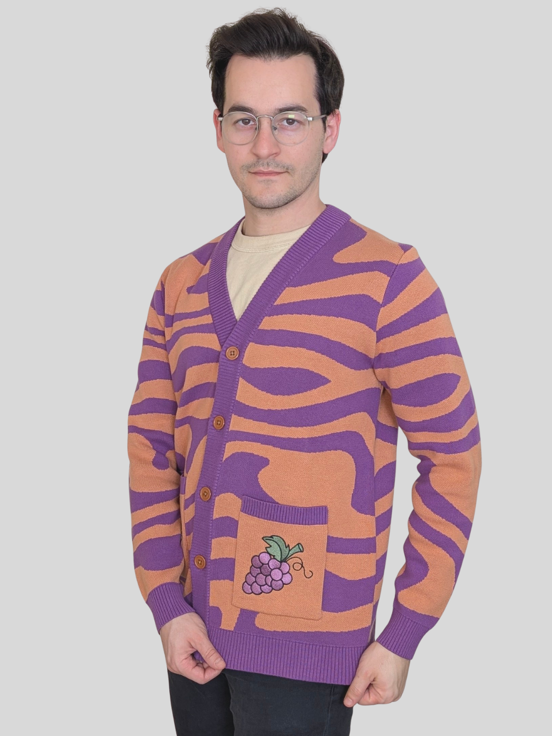Peanut Butter & Jelly Cardigan (APRIL PREORDER)