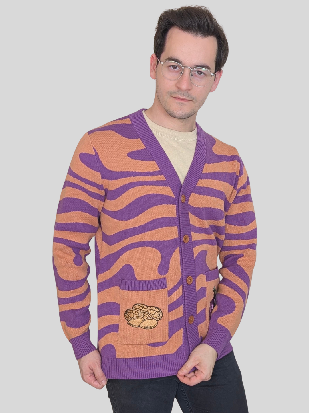 Peanut Butter & Jelly Cardigan (APRIL PREORDER)