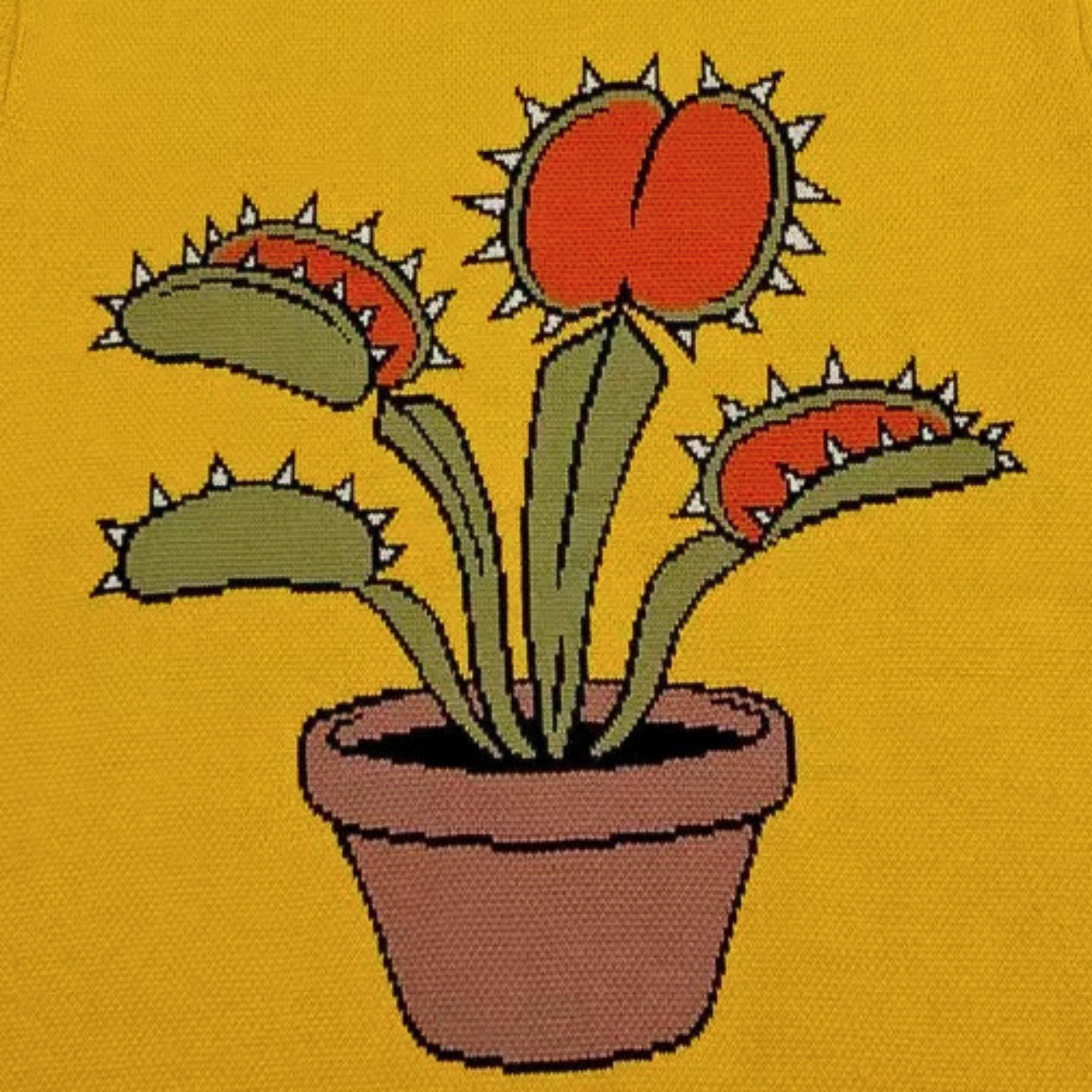 Venus_Flytrap_Sweater_-_Sleepy_Peach