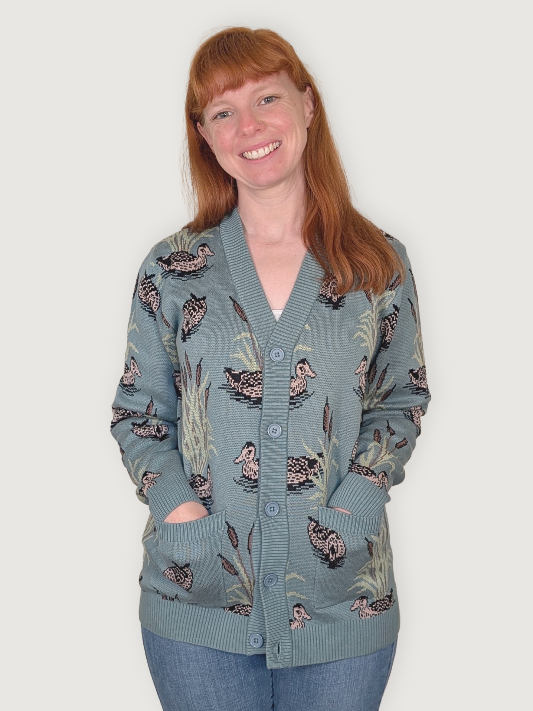 Wing & Willow Cardigan - Sleepy Peach 2382
