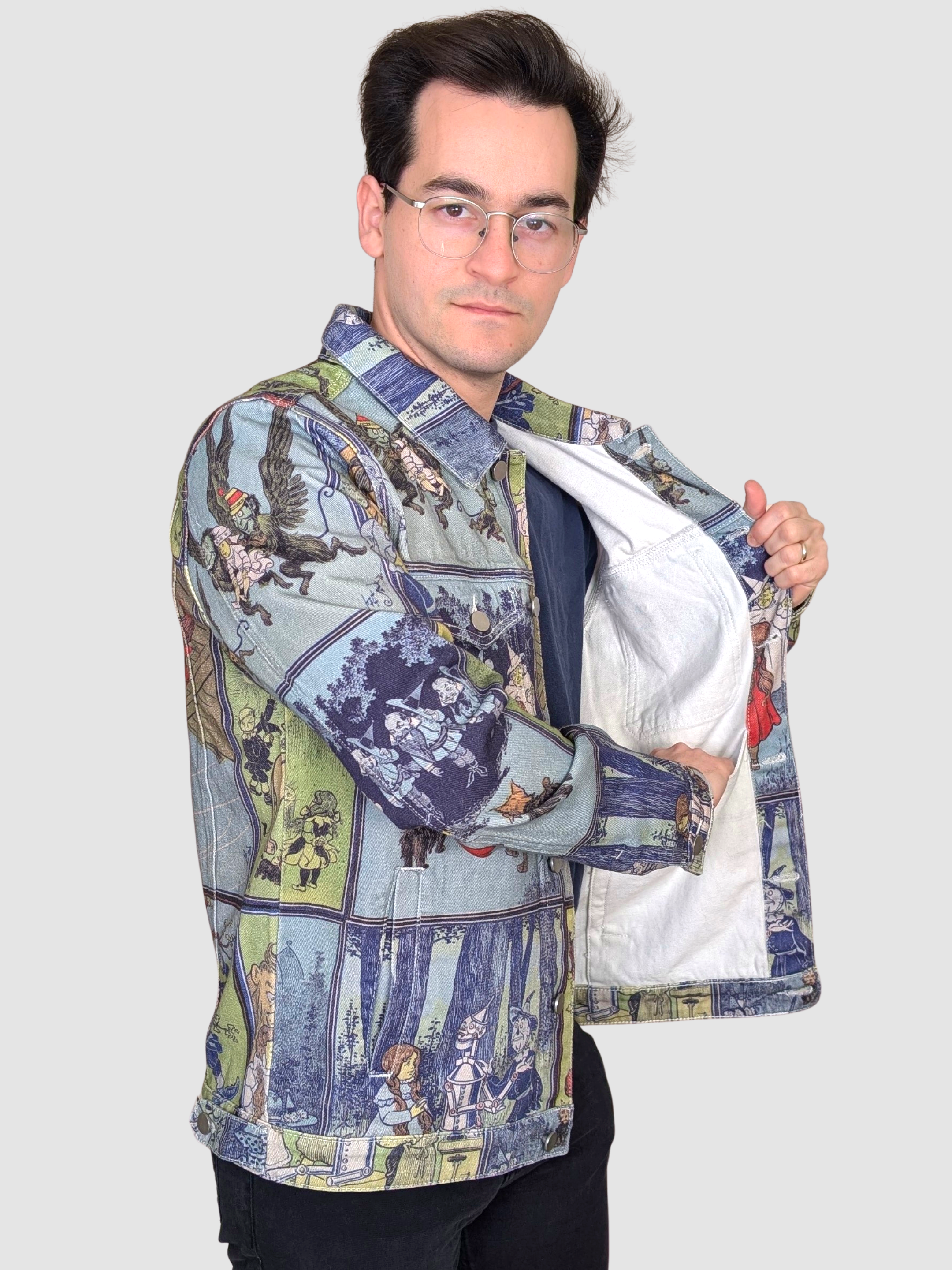 Sleepy Peach - Wizard of Oz Denim Jacket