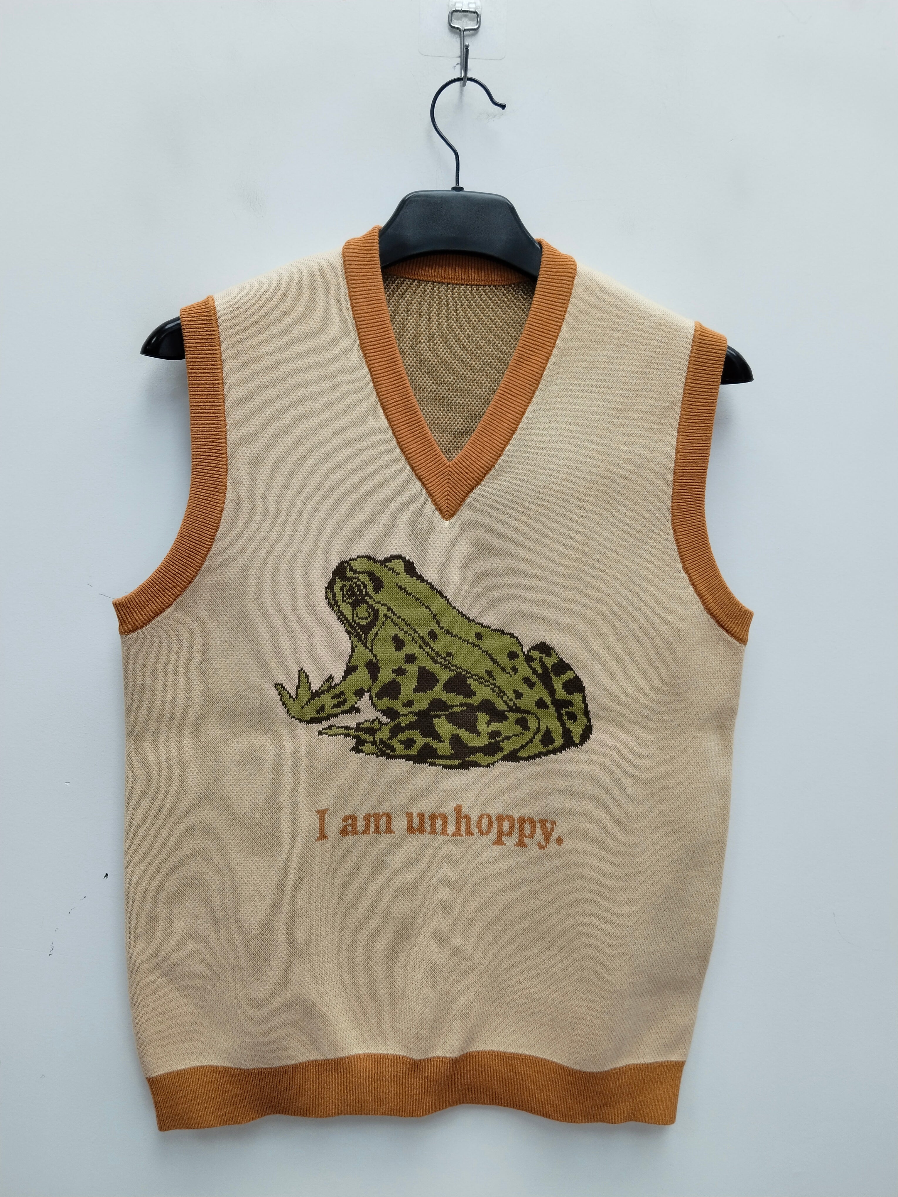 I Am Unhoppy Frog Vest (JUNE PREORDER)