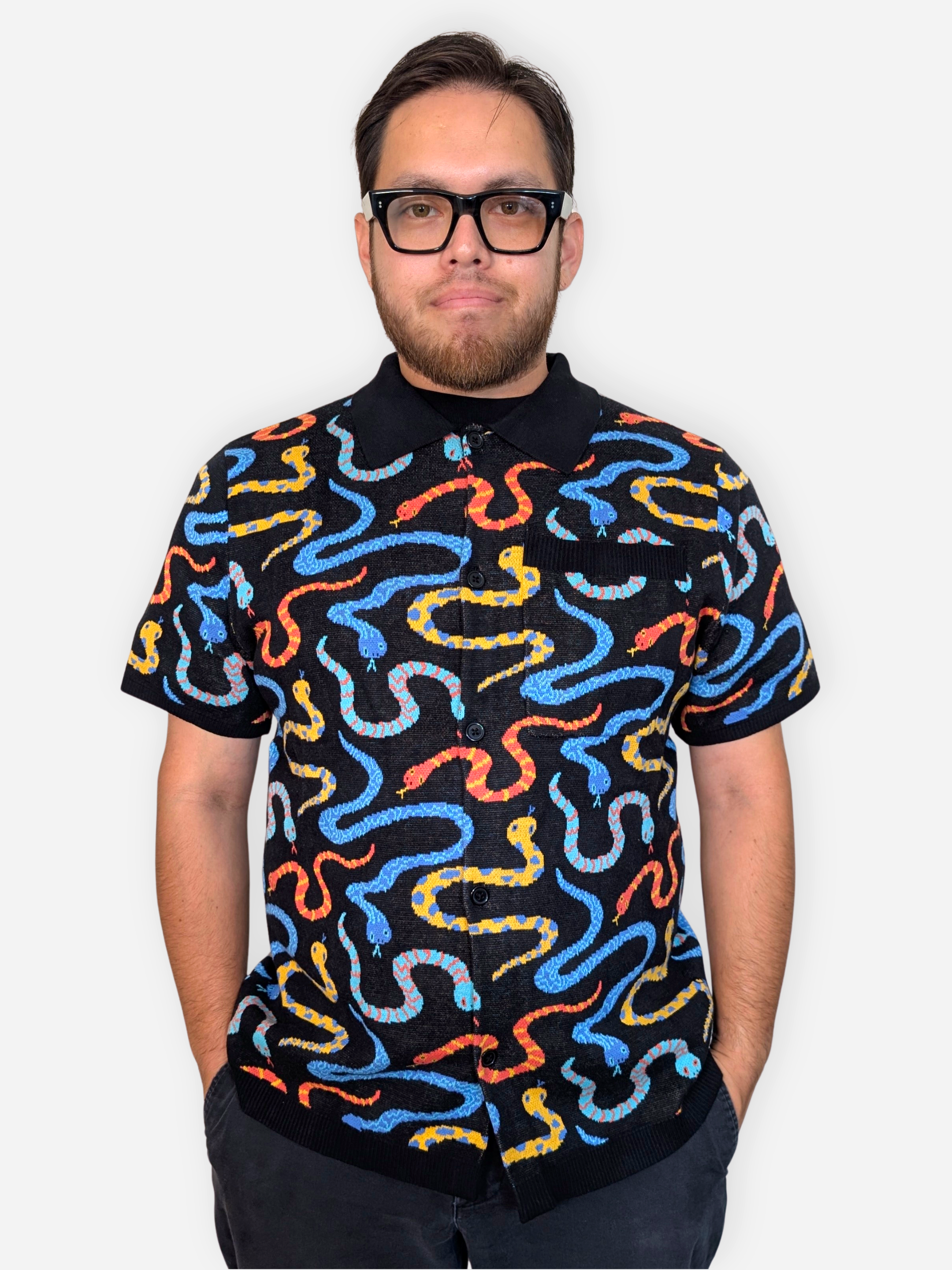 Hissy Fit Button Up - Sleepy Peach